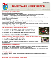 Gemeindeinfo August 2023